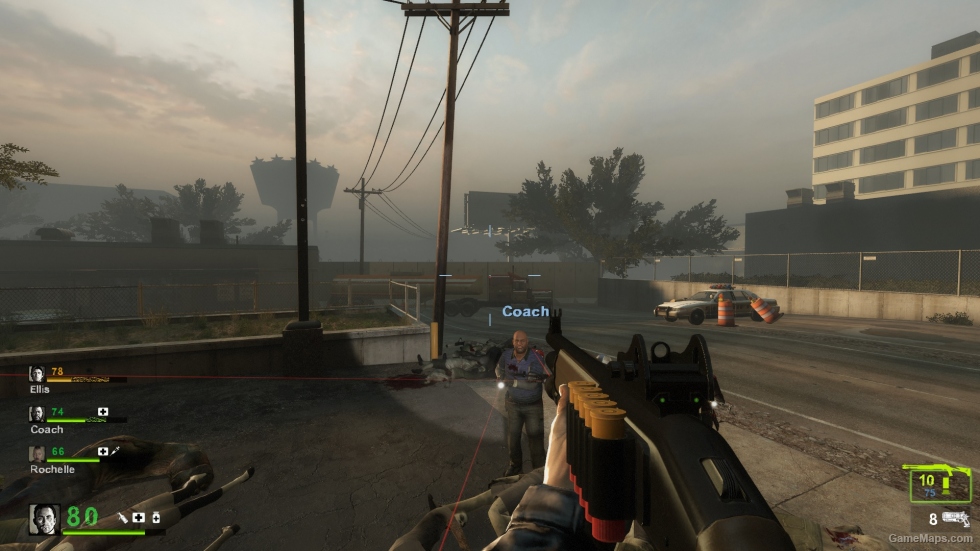 Left vertical HUD