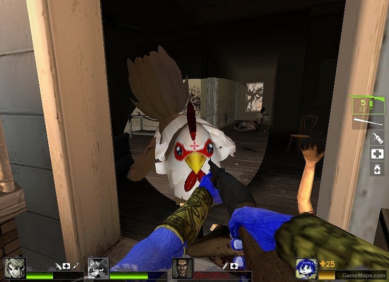 Legend of Zelda CUCCO replaces Hunter (Funny Mod)