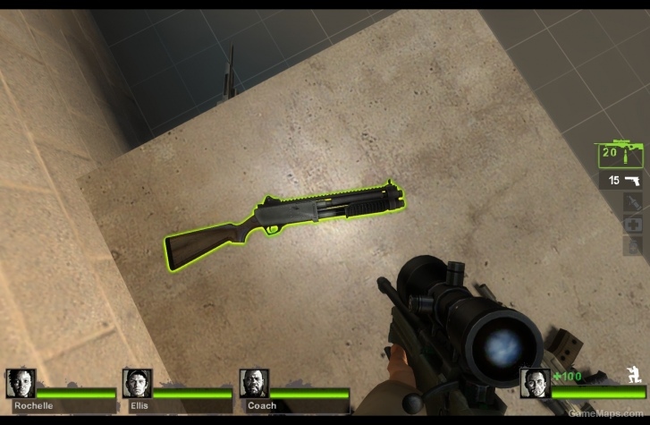 Legendary Shotgun (Chrome Shotgun)