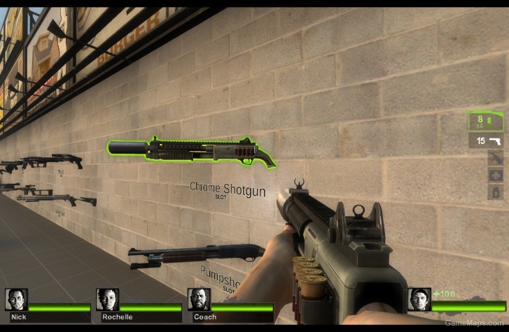 Legendary Shotgun Sawed-off (Chrome Shotgun)