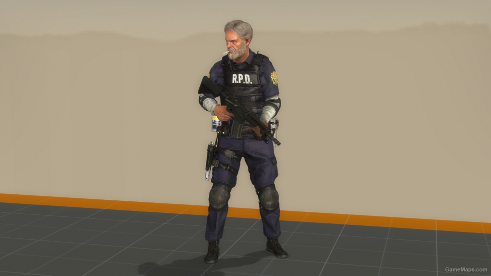 Leon Bill Kennedy - Resident Evil 2 Remake RPD Suit