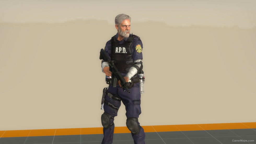 Leon Bill Kennedy - Resident Evil 2 Remake RPD Suit