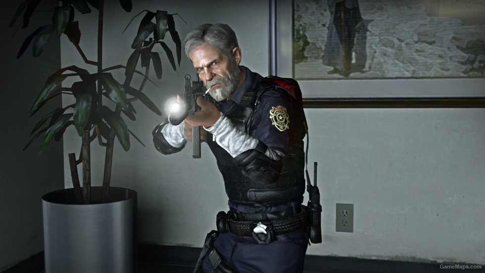 Leon Bill Kennedy - Resident Evil 2 Remake RPD Suit