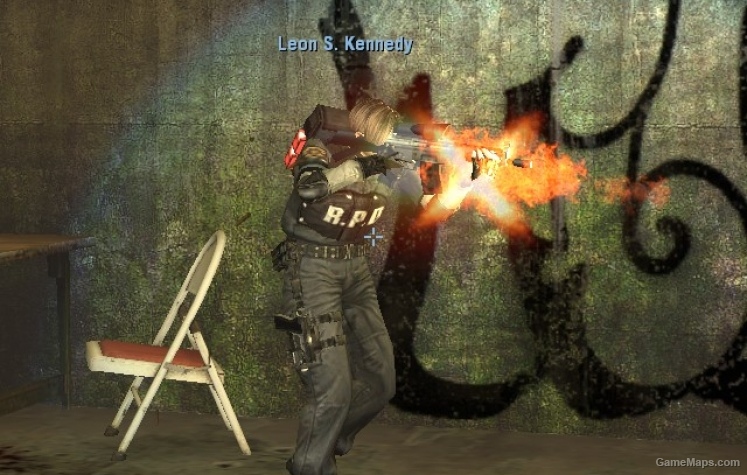 Leon (RE: Darkside) Mod, HUD icons & Name