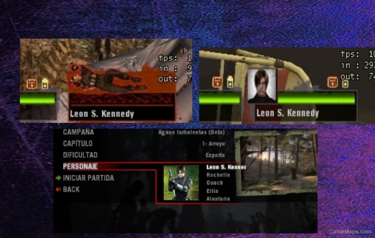 Leon (RE: Darkside) Mod, HUD icons & Name