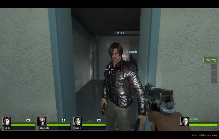 Leon RE6 Version - Icon is fixed to Nick, just not in this pic Leon RE6 Version