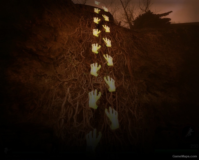 lively hands like stairs of the infected