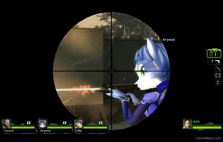 Lone Wolf's Scope Reticle