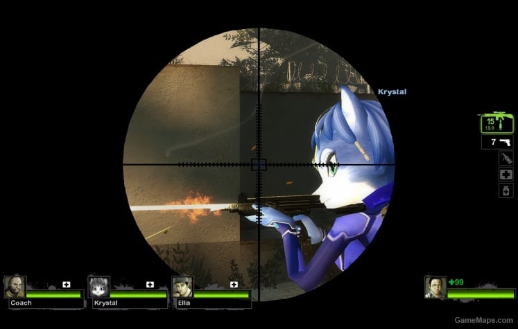 Lone Wolf's Scope Reticle