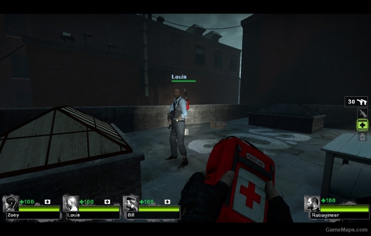 Louis the Black Mesa Security Guard
