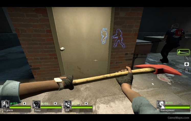Louis the Black Mesa Security Guard