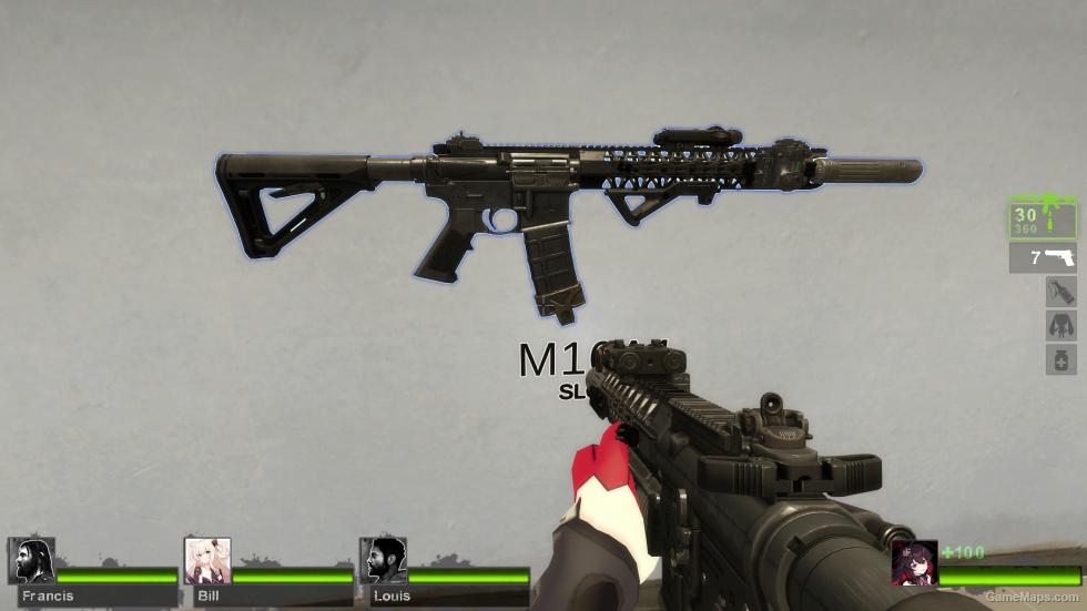 Lt.Rockys LVOA-C Silenced (M16A2) [Sound fix Ver]