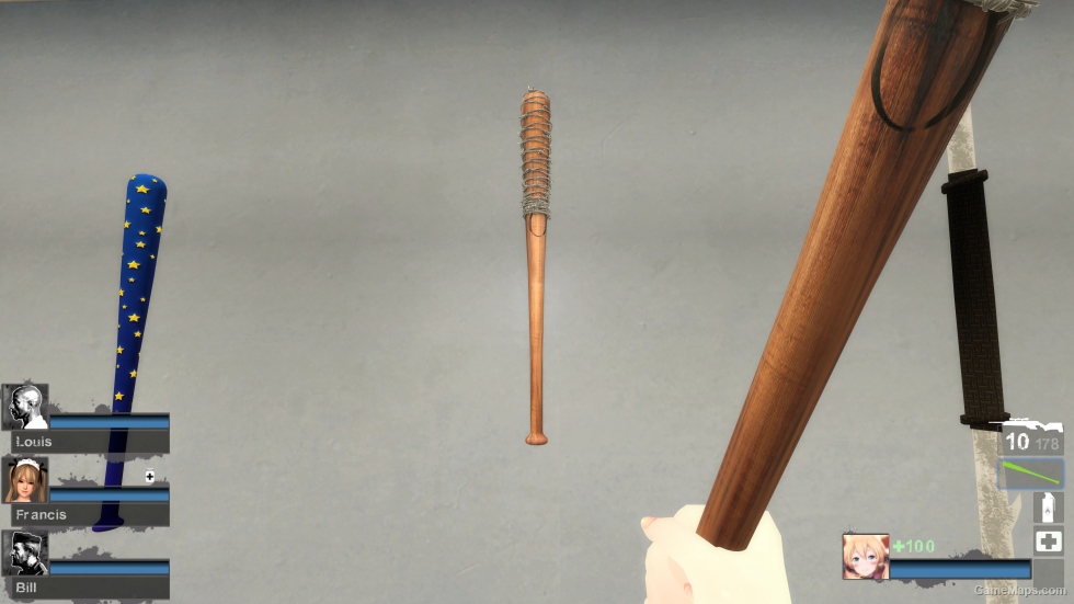 Lucille Cricket Bat (request) (Mod) for Left 4 Dead 2
