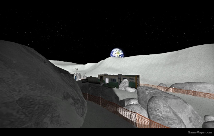Lunar excavation area