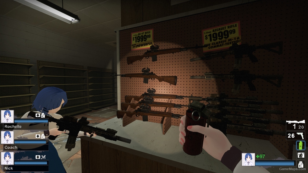 M14 BlACK HAWK DOWN (AK-47) v4 [AKM] (Sound fix Ver,request)