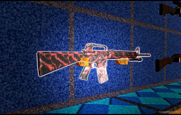 M16 Red Tiger camouflage