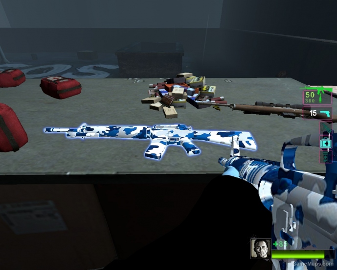 M16A2 Blue CAMO