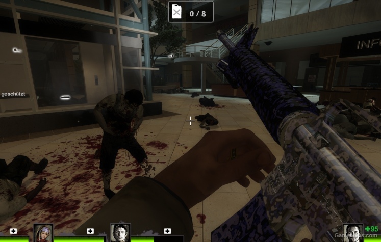 M16A2 Camo Blue
