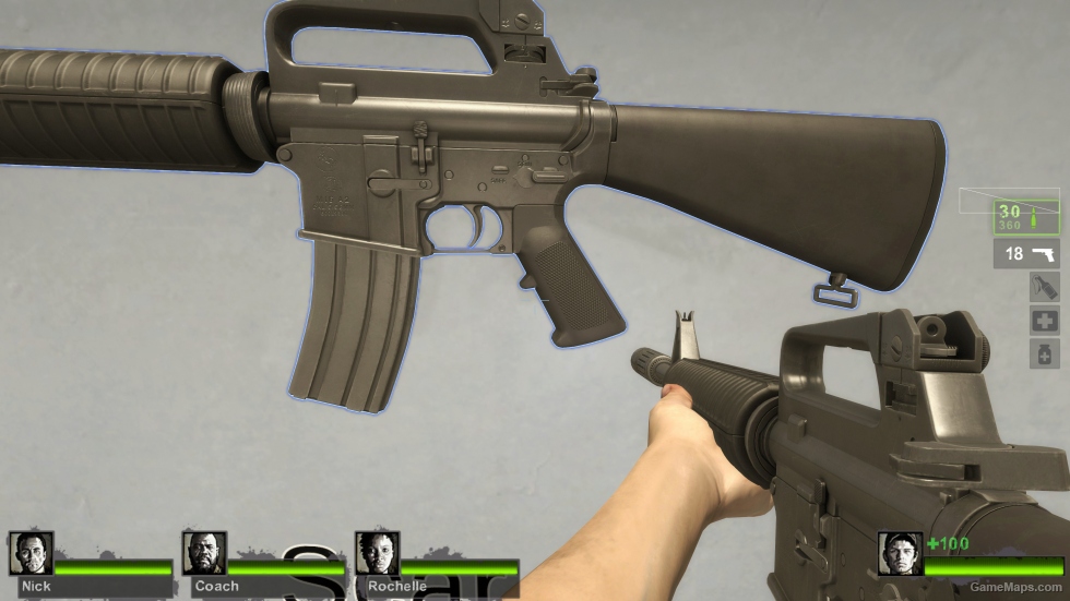 M16A2 Silenced v7 (Desert Rifle)