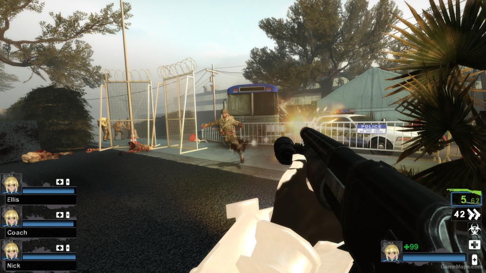 M1897 Trench Gun Dragon Breath From KF2 [chrome shotguns] (request)