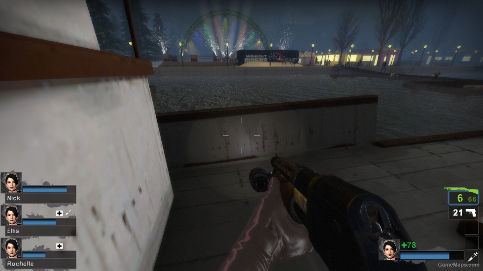 M1897 Trench Gun Dragon Breath From KF2 [chrome shotguns] (request)