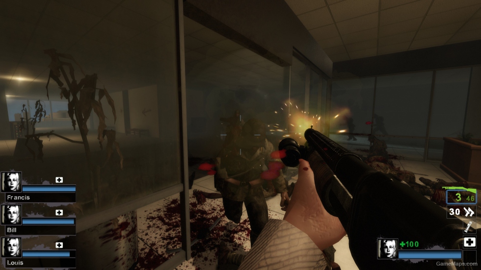 M1897 Trench Gun Dragon Breath From KF2 [chrome shotguns] (request)