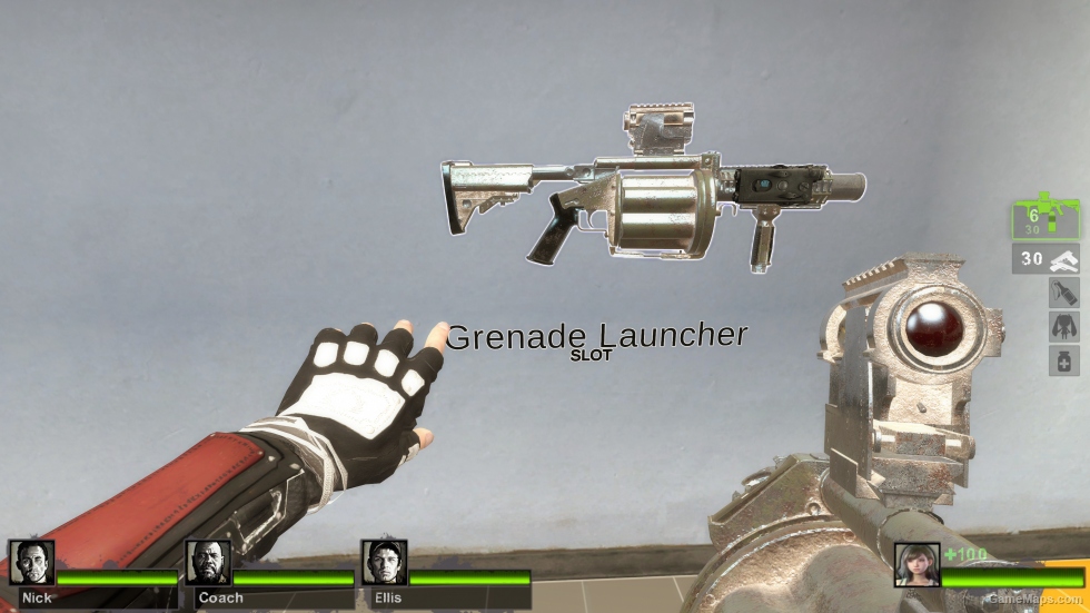 M32 MSGL 6-round grenade luncher with Anpeq-2 (Cele's animations) V6 [Grenade Launcher] (request)