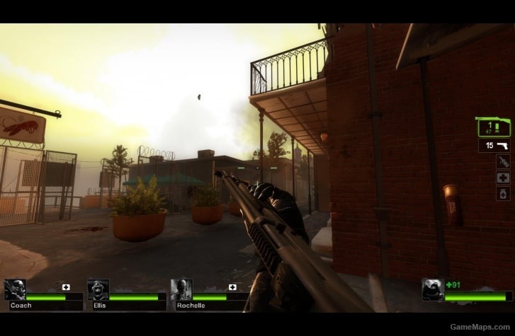 M3 Super 90 on strifer anims (Chrome Shotgun)