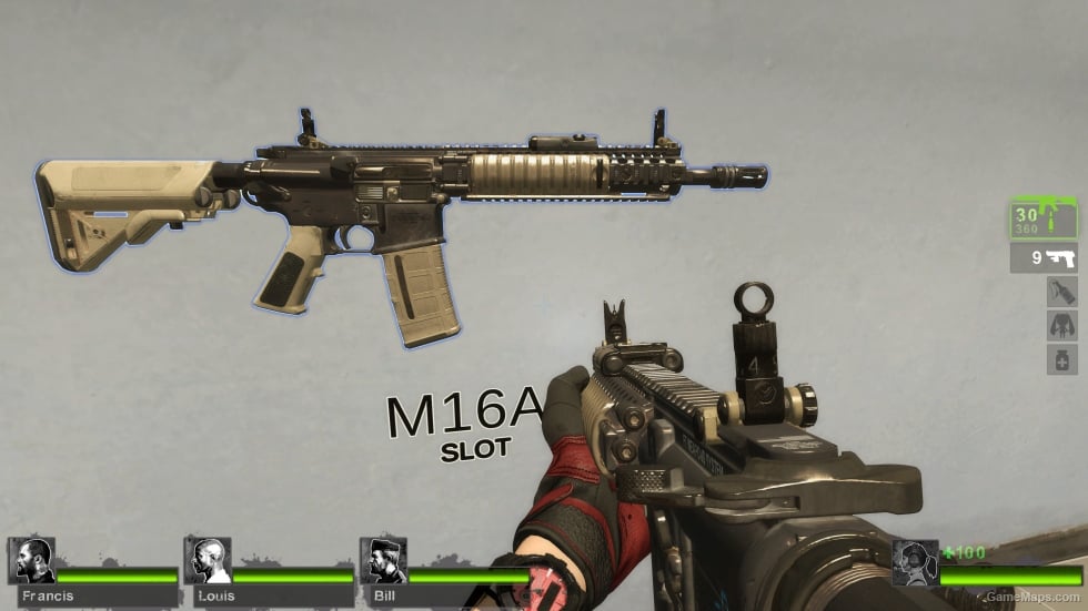 M4A1 - MK18 From CODMW 2019 v7 (M16A2)