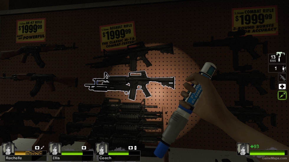 M4A1 Masterkey (Rifle,Chrome Shotgun)