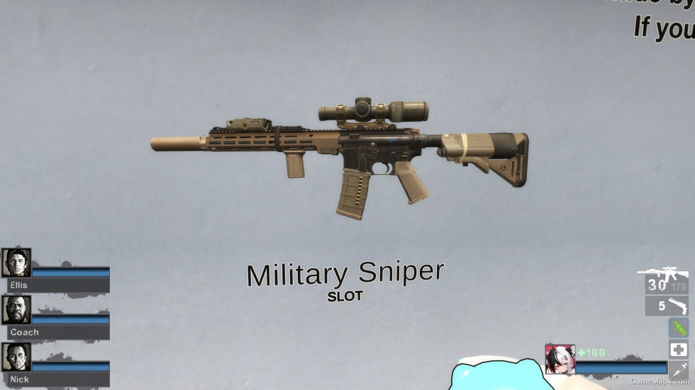 M4A1 URG-I (Military sniper)