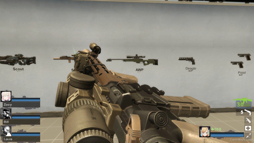 M4A1 URG-I (SG552) [Sound fix Ver, request]