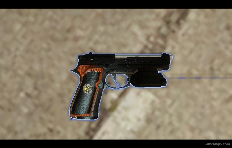 M9 STARS Beretta - World model view M9 STARS Beretta