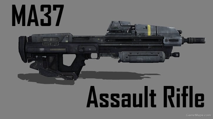 MA37 Assault Rifle (REACH) M-16 (Left 4 Dead 2) - GameMaps
