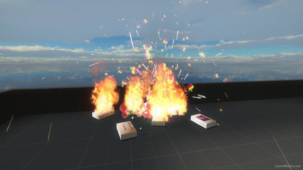 MacBook Fireworks Box