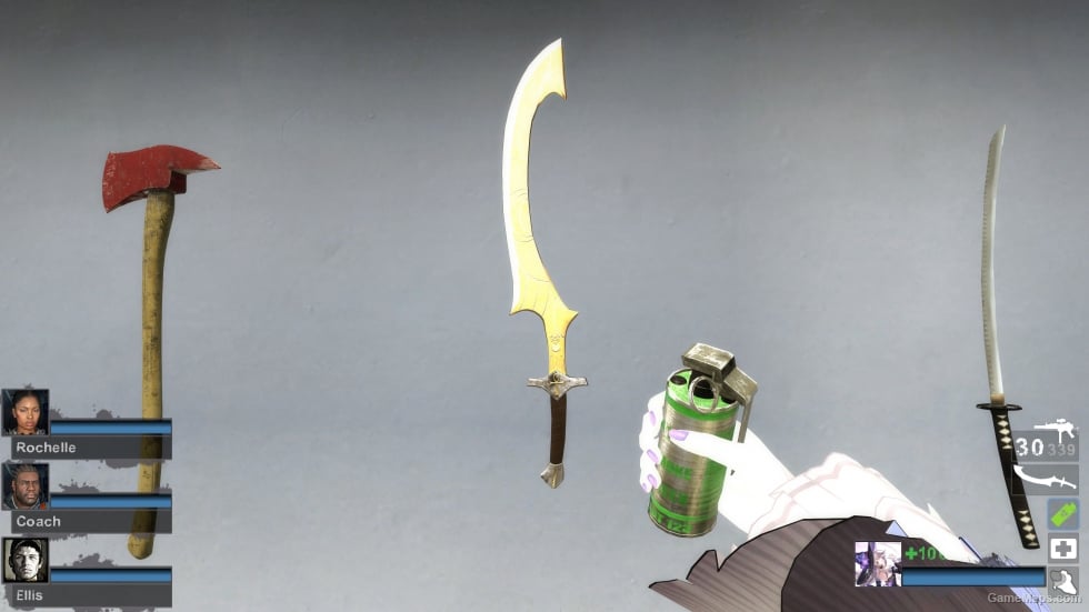 Machete golden Khopesh Sword