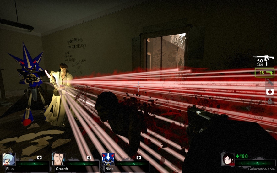 Machina bullet tracer particles.