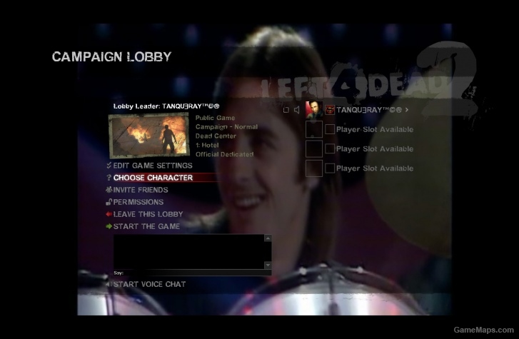 Main menu background video replacement