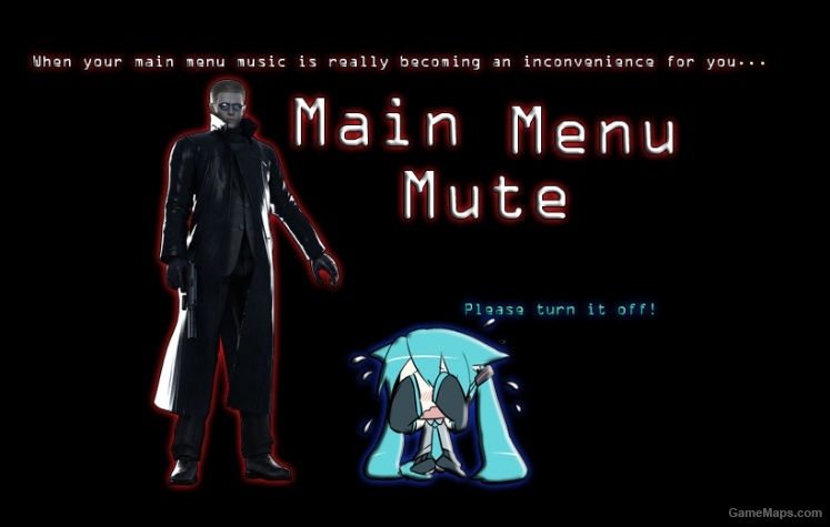 Main Menu Mute