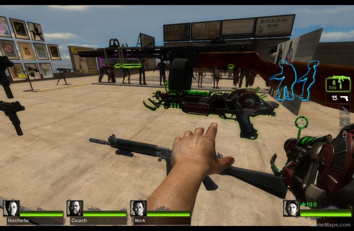 Mark 2 Ray Gun (SCAR) (Left 4 Dead 2) GameMaps