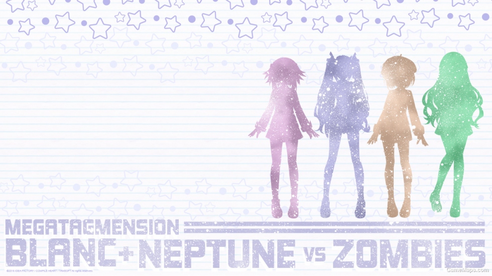 Megatagmension Blanc+Neptune vs Zombie Saferoom Theme