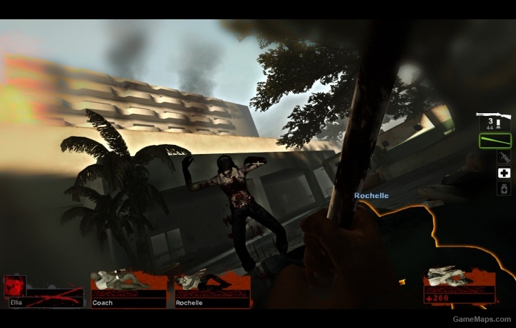 Melee while Downed
