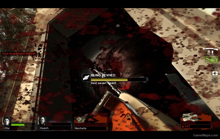 Melee while Downed