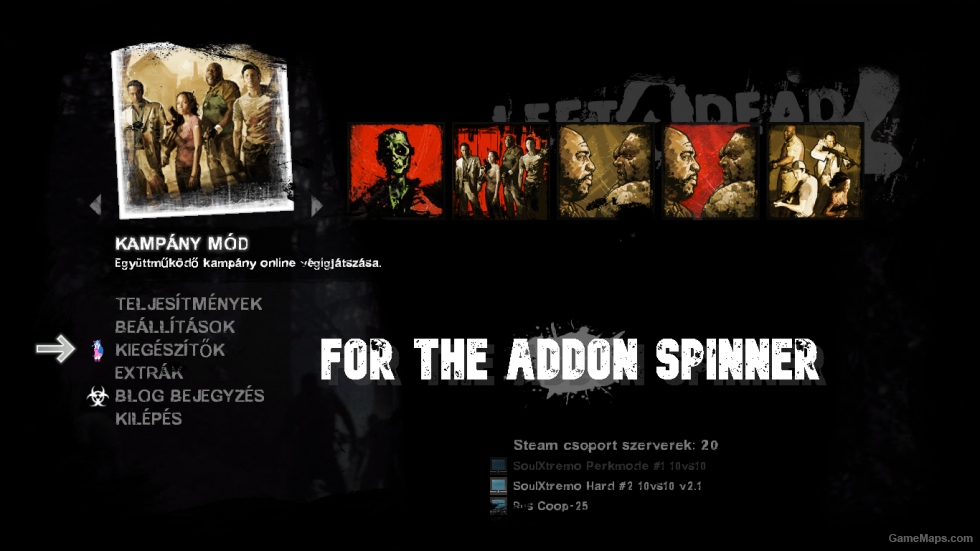 MEME-chan spinner for Left 4 Dead 2