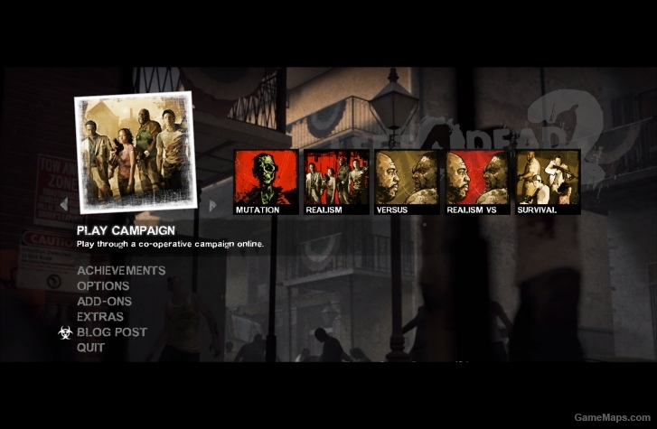 Menu: Zakarums Music Mod