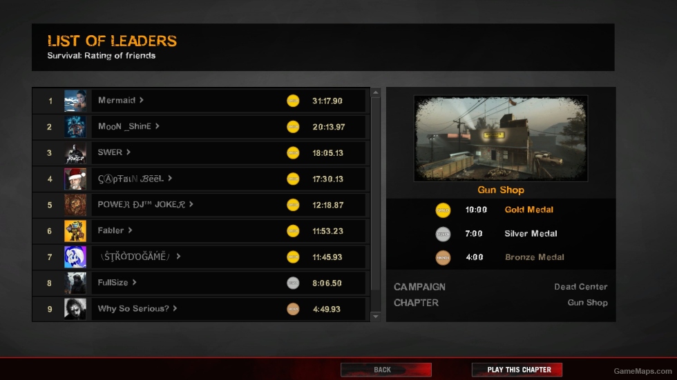 Menu Apocalypse by SWER
