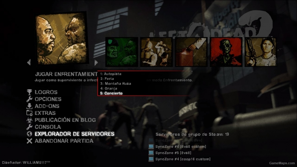 Menu more improvements survivors