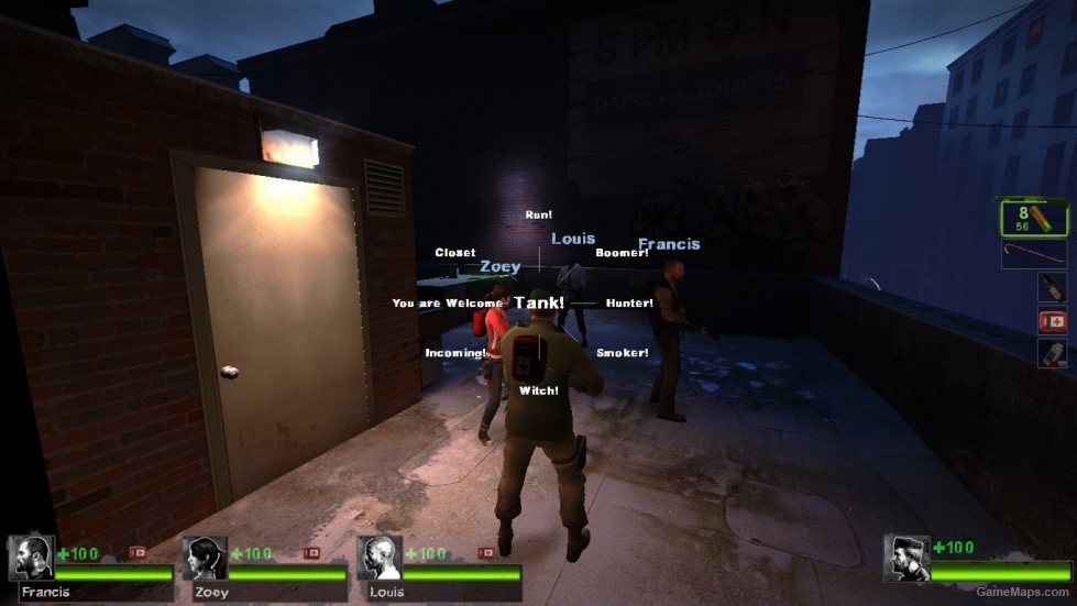 Menu more improvements survivors
