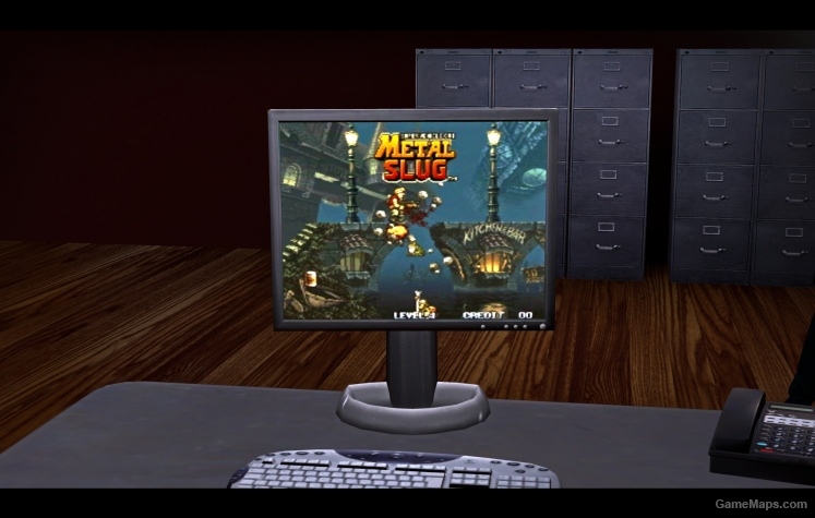 Metal Slug on PC Screen