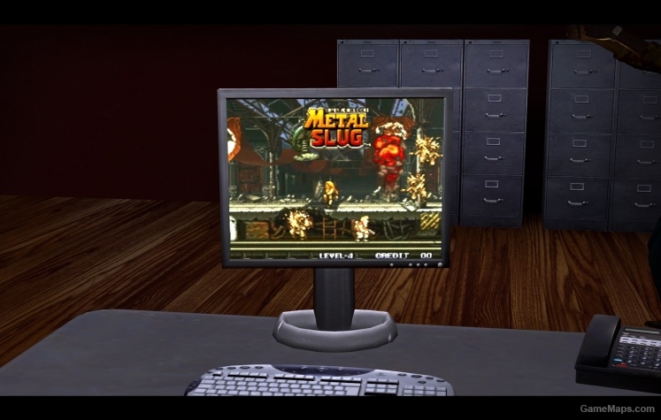 Metal Slug on PC Screen